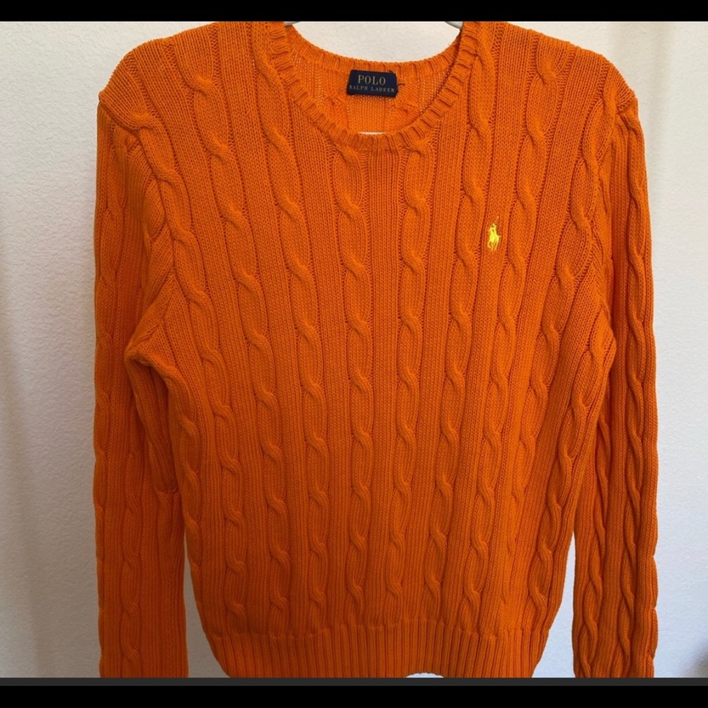 Polo Ralph Lauren Cable Knit Sweater Size Large